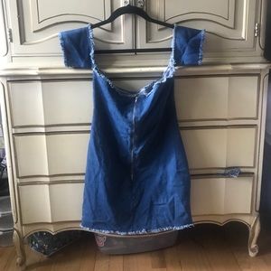 Denim dress